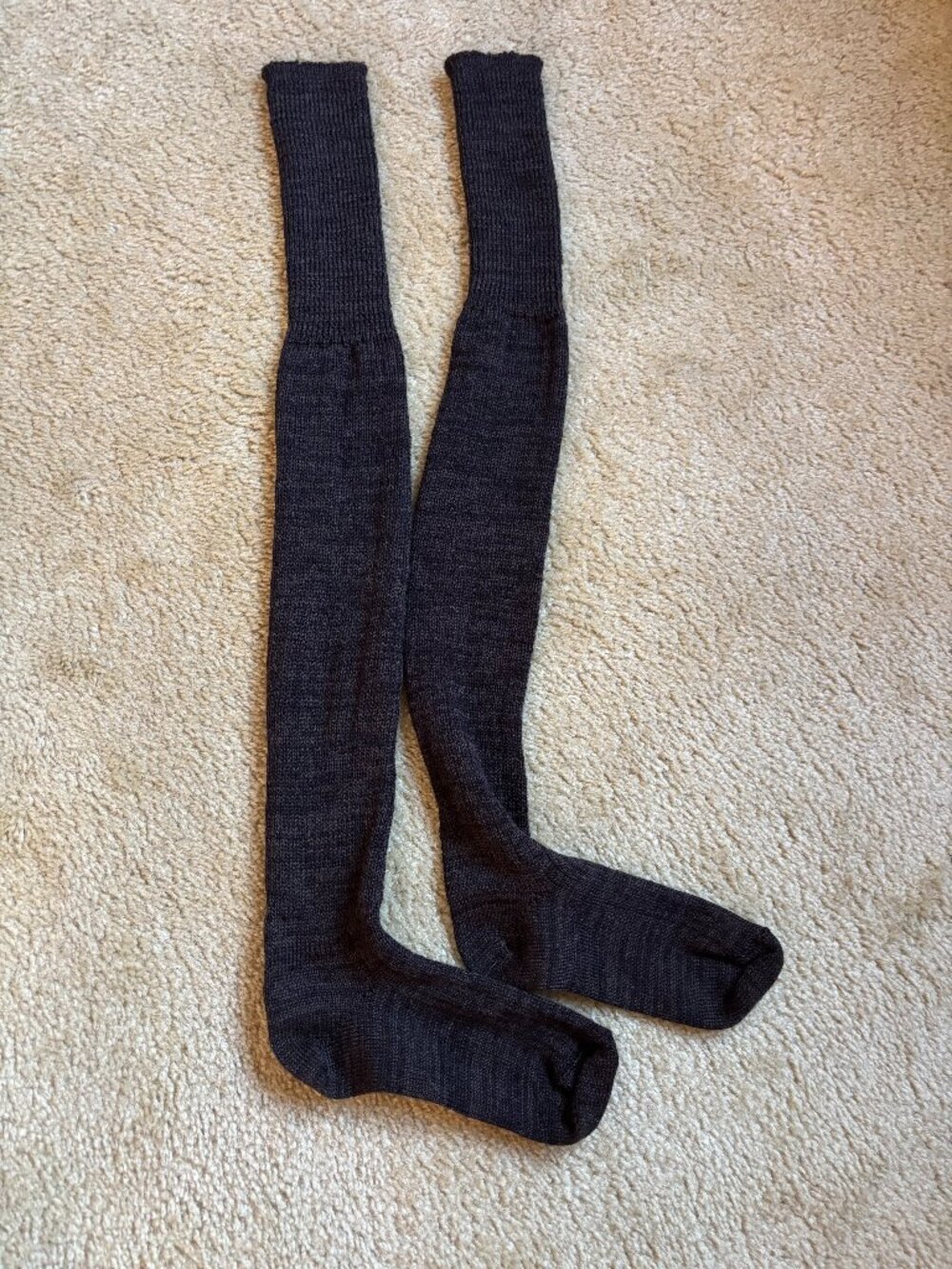 NWOT Thigh High Socks - Brown